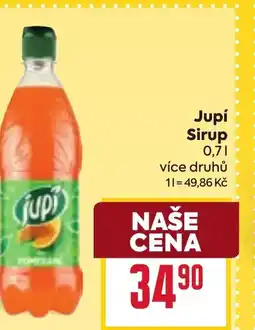 Billa Jupí Sirup nabídka