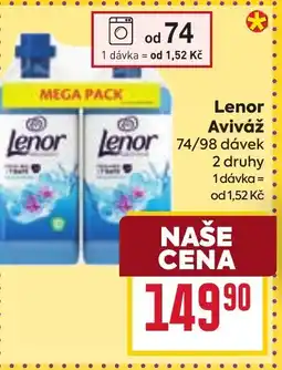 Billa Lenor Aviváž nabídka