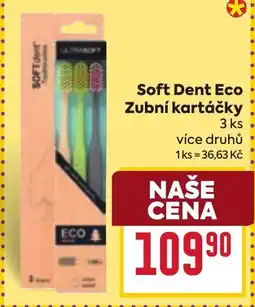 Billa Soft Dent Eco Zubní kartáčky nabídka