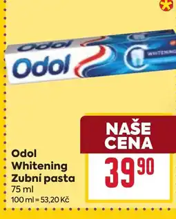 Billa Odol Whitening Zubní pasta nabídka