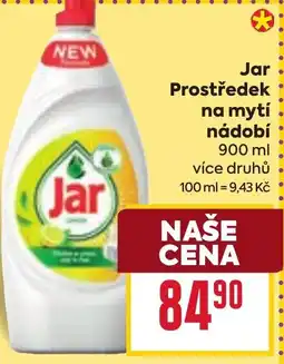 Billa Jar Prostředek na mytí nádobi nabídka