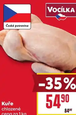 Billa Kuře chlazene nabídka