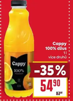 Billa Cappy 100% džus nabídka