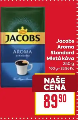 Billa Jacobs Aroma Standard Mletá káva nabídka