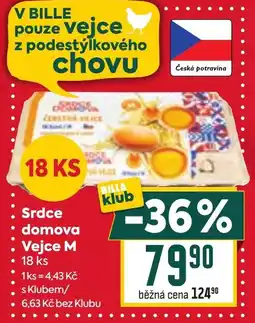 Billa Srdce domova Vejce M nabídka