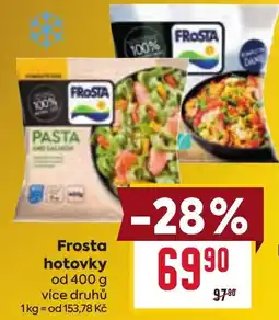 Billa Frosta hotovky nabídka