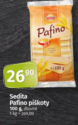 COOP TIP Sedita Pafino piškoty nabídka