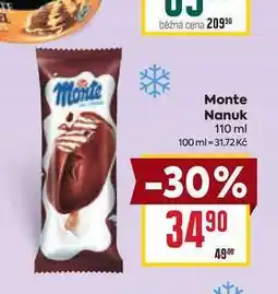 Billa Monte Nanuk 110 ml nabídka