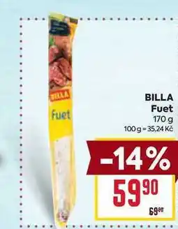 Billa BILLA Fuet 170 g nabídka