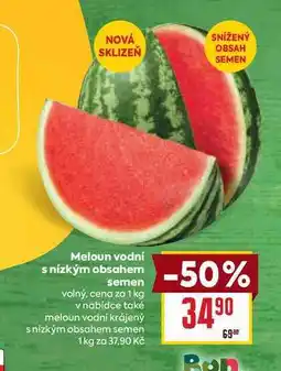 Billa Meloun vodní s nízkým obsahem semen volný, cena za 1 kg nabídka