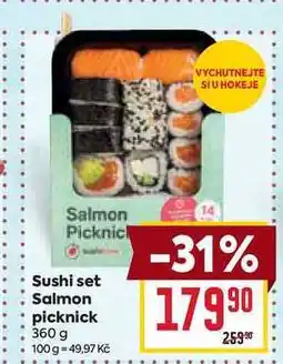 Billa Sushi set Salmon picknick 360 g nabídka