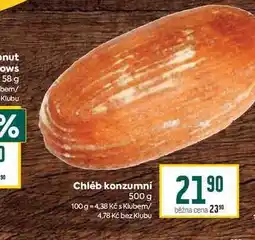 Billa Chleb konzumní 500 g nabídka