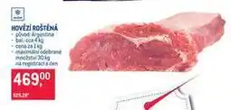Makro Hovězí roštěná nabídka