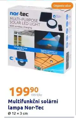 Action Multifunkční solární lampa Nor-Tec nabídka