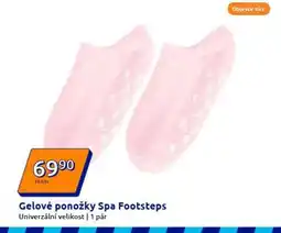 Action Gelové ponožky Spa Footsteps nabídka