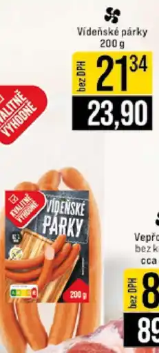 Jip Vídeňské párky* • nabídka