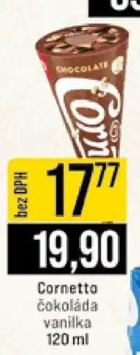 Jip Cornetto čokoláda vanilka nabídka