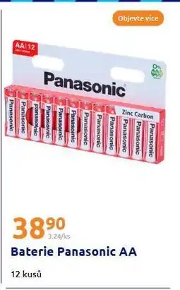 Action Baterie Panasonic AA nabídka