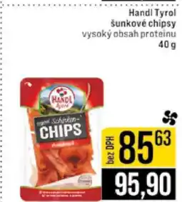 Jip Handl Tyrol šunkové chipsy nabídka