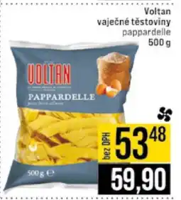 Jip Voltan vaječné těstoviny pappardelle nabídka