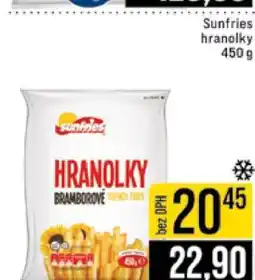 Jip Sunfries hranolky nabídka