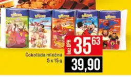 Jip ČOKOLÁDA MLÉČNÁ nabídka