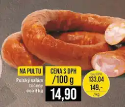 Jip Polský salám točený cca 3 kg nabídka
