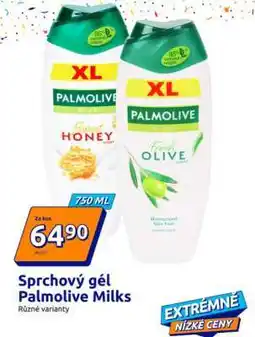 Action Sprchový gél Palmolive Milks nabídka