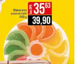 Jip Makarena ovocné želé nabídka