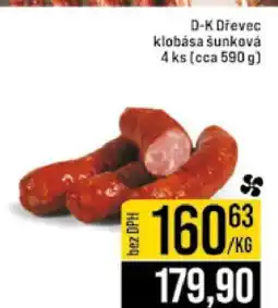 Jip D-K Dřevec klobása šunková nabídka