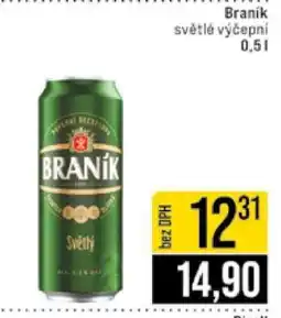 Jip Braník světlé výčepní nabídka