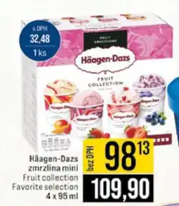 Jip Häagen-Dazs zmrzlina mini nabídka