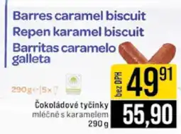 Jip ČOKOLÁDOVÉ TYČINKY nabídka
