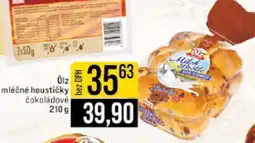 Jip Ölz mléčné houstičky čokoládové nabídka
