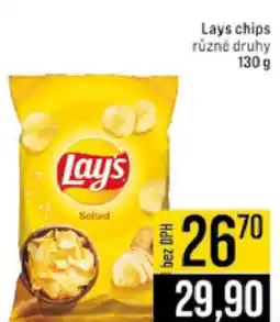 Jip Lays chips nabídka