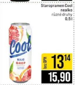 Jip STAROPRAMEN COOL nealko nabídka
