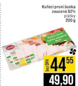 Jip Kuřecí prsní šunka zauzená 82% plátky nabídka