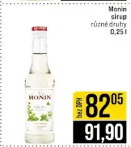 Jip MONIN SIRUP nabídka