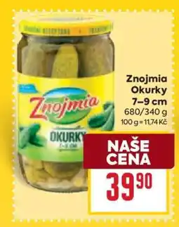 Billa Znojmia Okurky 7–9 cm nabídka