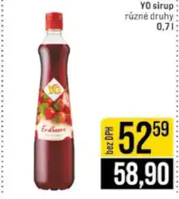 Jip Yo sirup nabídka