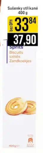 Jip Sušenky stříkané nabídka