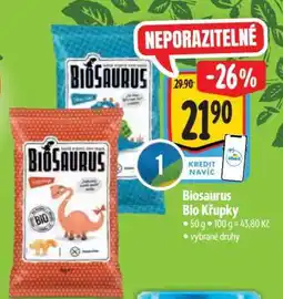Albert Biosaurus Bio Křupky nabídka