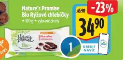Albert Nature’s Promise Bio Rýžové chlebíčky nabídka
