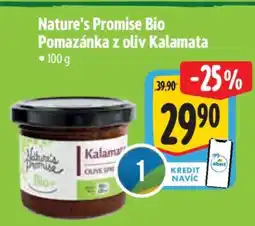 Albert Nature’s Promise Bio Pomazánka z oliv Kalamata nabídka