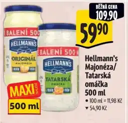 Albert Hellmann's Majonéza/Tatarská omáčka 500 ml nabídka