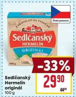 Billa Sedlčanský Hermelín originál 100g nabídka