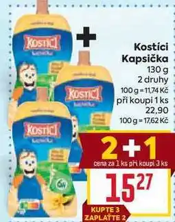 Billa Kostíci Kapsička 130 g nabídka