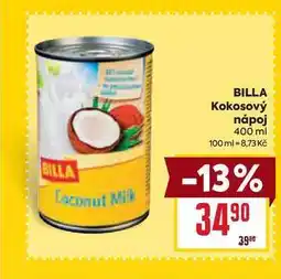 Billa BILLA Kokosový nápoj 400 ml nabídka