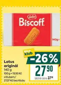 Billa Lotus originál 140 g nabídka