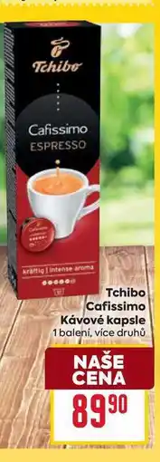 Billa Tchibo Cafissimo Kávové kapsle 1 balení nabídka